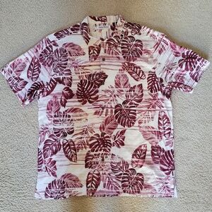 Tommy Bahama Virginia Tech Silk Tropical Shirt Large
